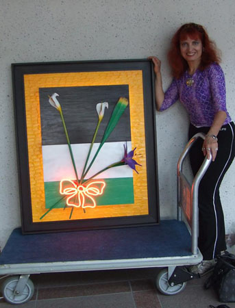 Chris Bleicher mit komplettem Violet Virgin