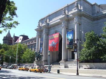 Entrance of the American Museum of Natural History