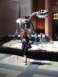 Coming up now: The Adventures of Chris Bleicher in the American Museum of Natural History