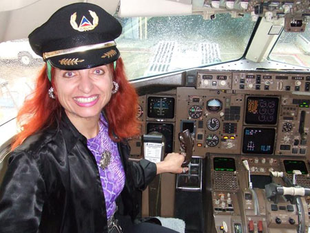 Chris Bleicher gerade in New York angekommen