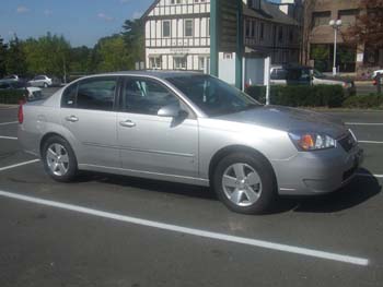 My second hired car in the U.S.A.