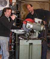 Robert Dornauer - Metallgestaltung. Foto: Andrea Pollak