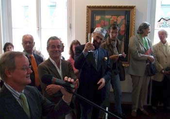 Knstlerlegende Prof. Ernst Fuchs in Mnchen