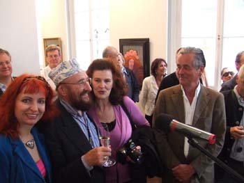 Knstlerlegende Prof. Ernst Fuchs in Mnchen