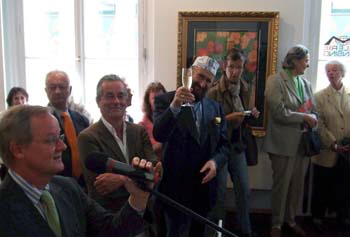 K�nstlerlegende Prof. Ernst Fuchs in M�nchen